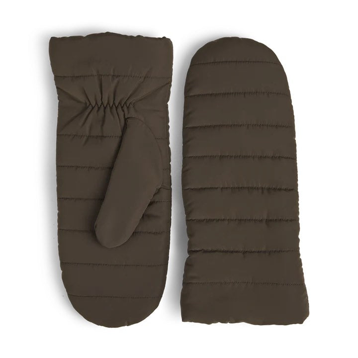 CelinaMBG luffe. Puffer look. Unisex. Brun. 100% recycled polyester. Markberg