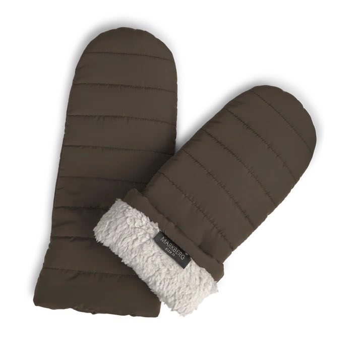 CelinaMBG luffe. Puffer look. Unisex. Brun. 100% recycled polyester. Markberg