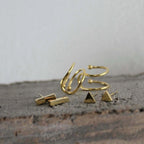 Joy Waterproof Mini Post & Cuff øreringe. 18K guldbelægning. Dansk Copenhagen