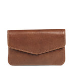 Wallet Faith Coin. Antique leather. Chestnut. Markberg